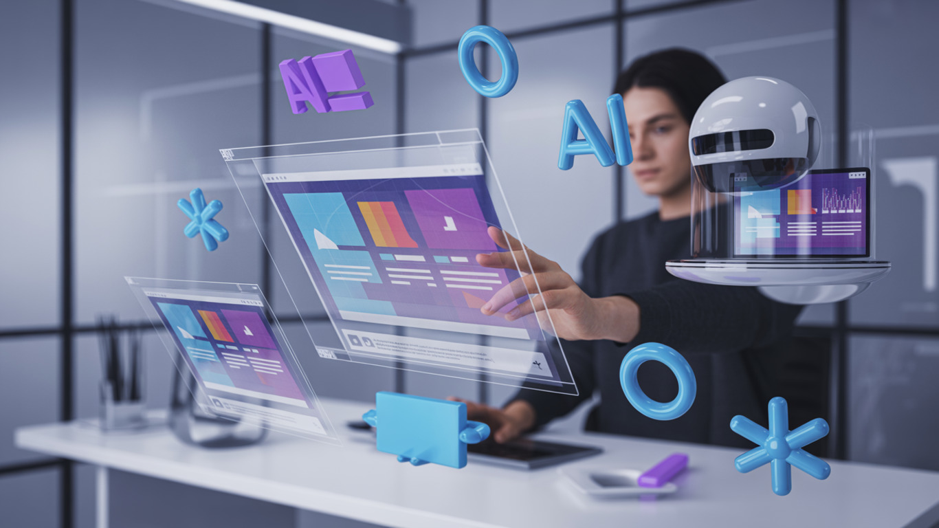 Top-rated website design trends of 2025 by NetFast in Australia featuring modern web elements.