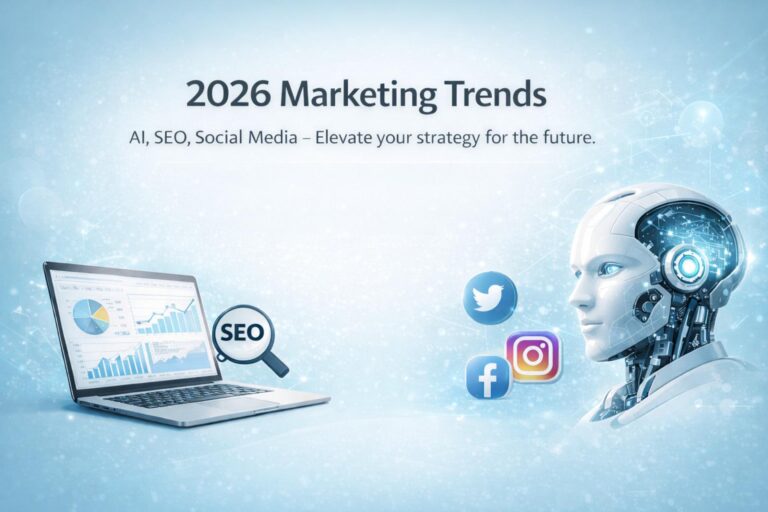 AI-driven marketing strategies for 2026 by NetFast, a digital marketing agency in Melbourne.