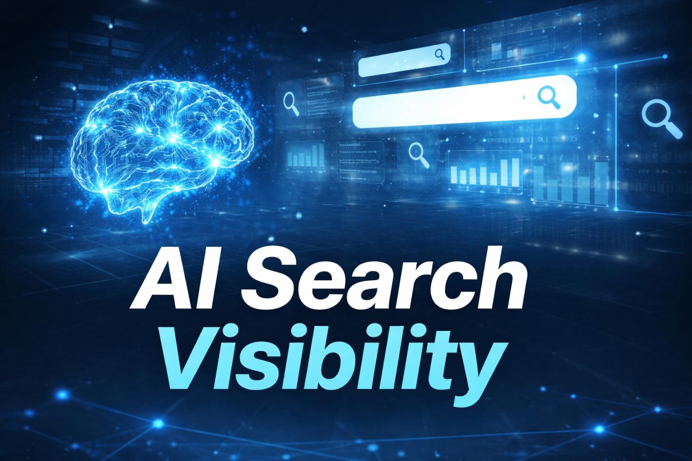 AI search visibility showing how AI systems understand and recommend business websites